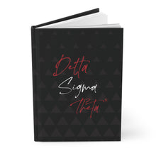 Load image into Gallery viewer, DST Black Pyramid Print Hardcover Journal