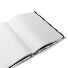 Load image into Gallery viewer, DST Purple Violet Print Hardcover Journal