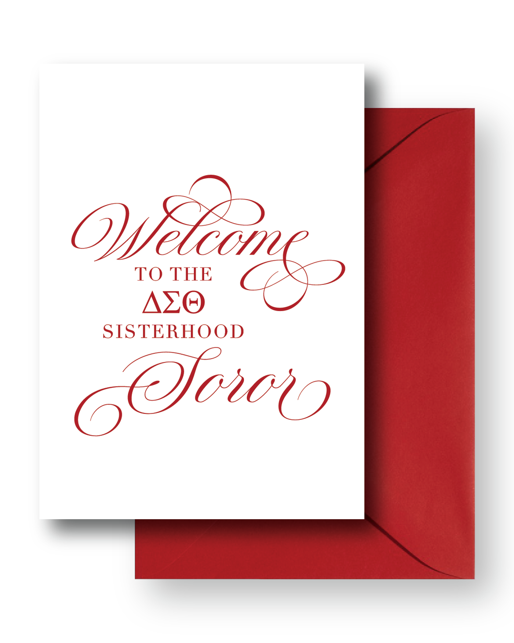 DST Sisterhood Welcome Greeting Card