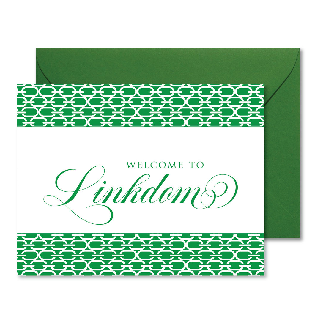 The Links, Inc. Welcome to Linkdom Note Card Set