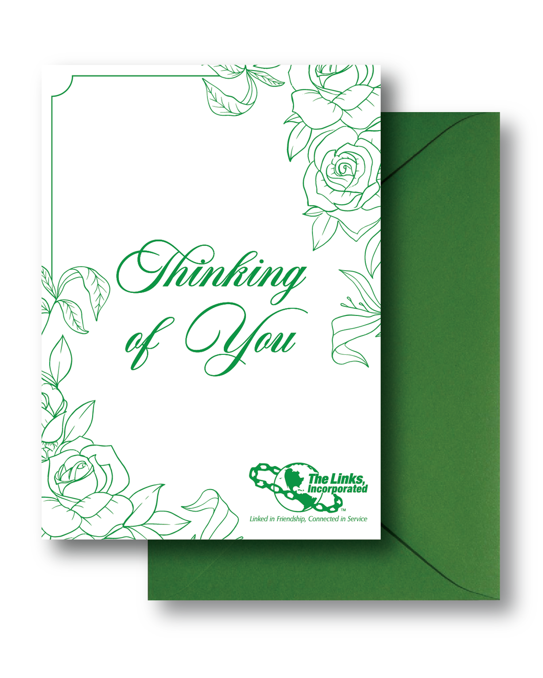 The Links, Inc. Thinking of You Greeting Card