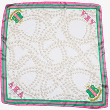 Load image into Gallery viewer, AKA Pearl Print Scarf
