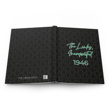 Load image into Gallery viewer, The Links, Inc. Black Link Chain Print Hardcover Journal
