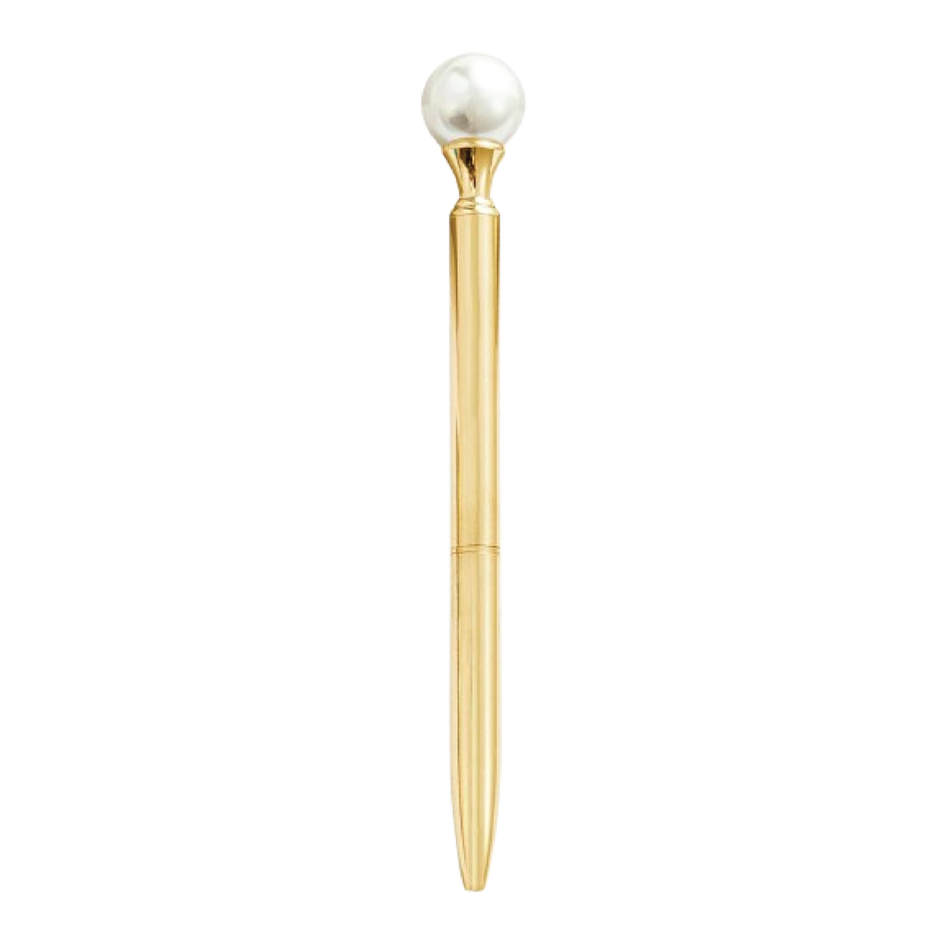 Gold Pearl Pen