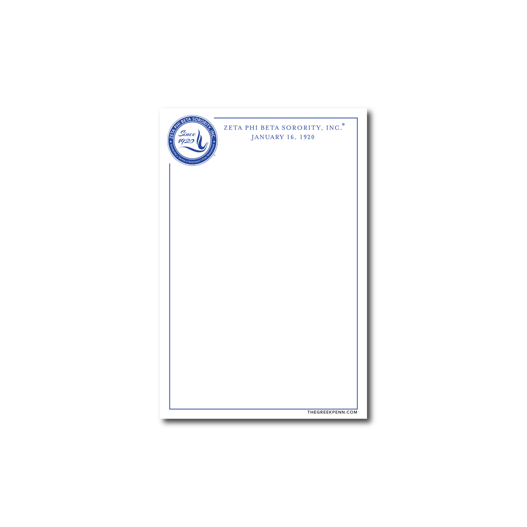 ZPHIB Seal Notepad