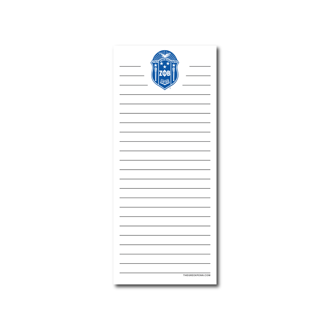 ZPHIB Shield Notepad