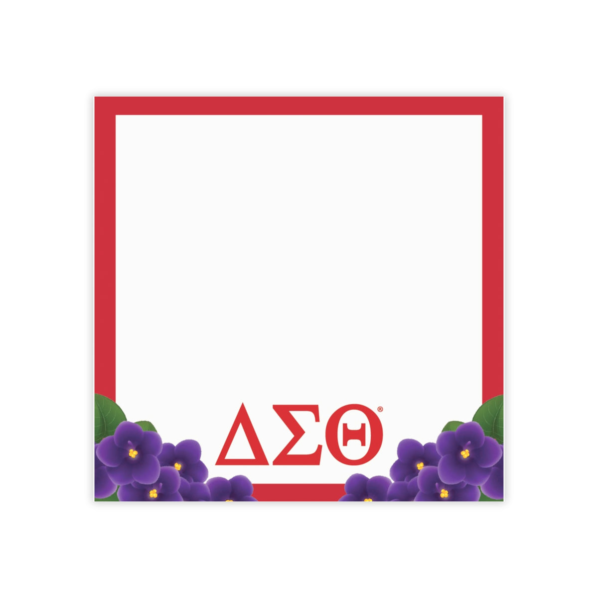 DST African Violet Sticky Notes – The Greek Penn