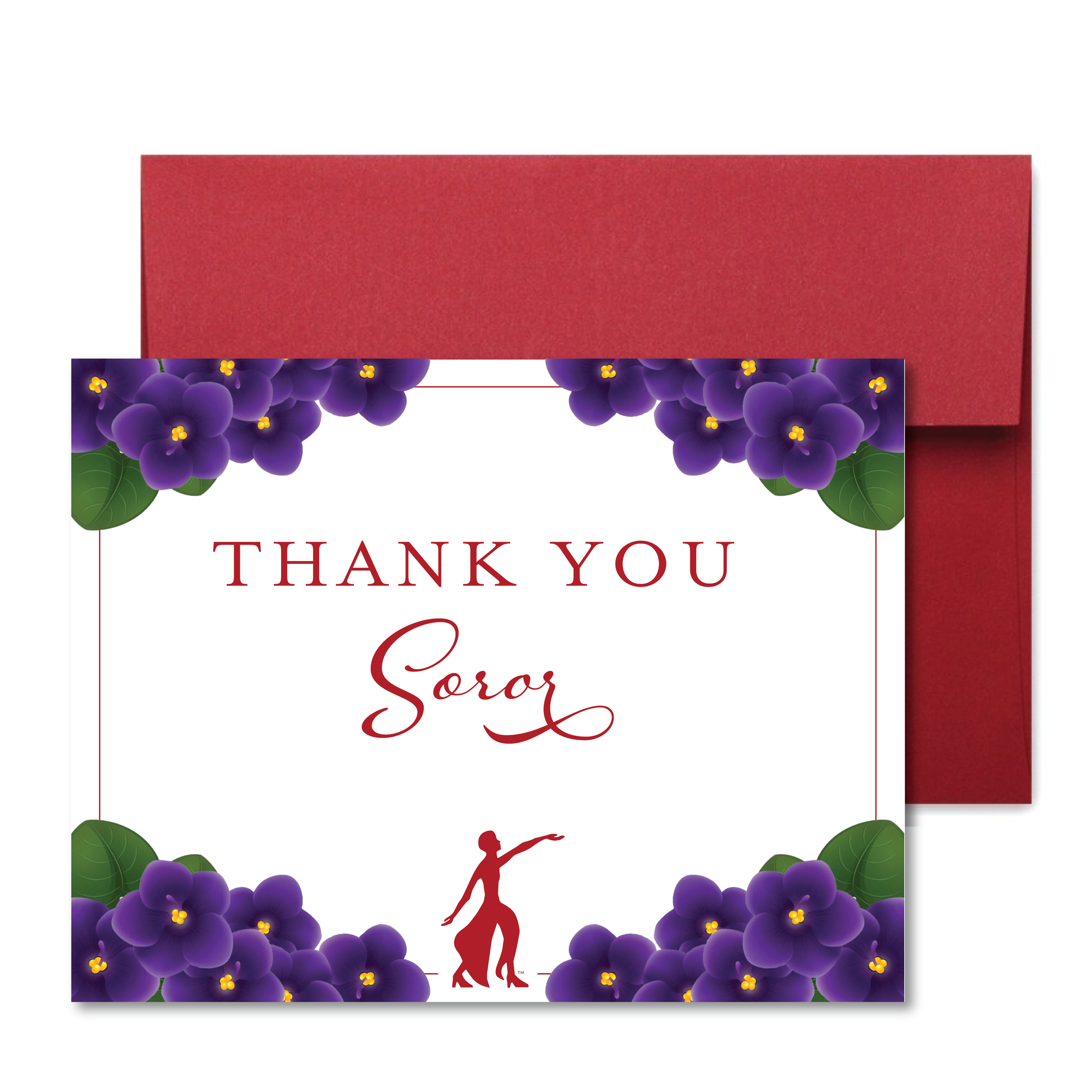 DST Fortitude Thank You Note Card Set – The Greek Penn
